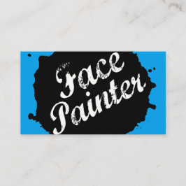 Tarjeta De Visita Azul de Jack Splat