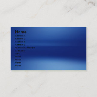TARJETA DE VISITA AZUL DEL DISEÑO GRÁFICO
