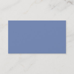 Tarjeta De Visita Azul estándar