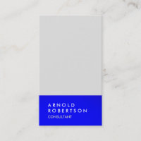 Azul Platino Gris Moderno Minimalista Simple