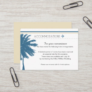 Tarjeta De Visita Azul y crema del documento de embarque de la