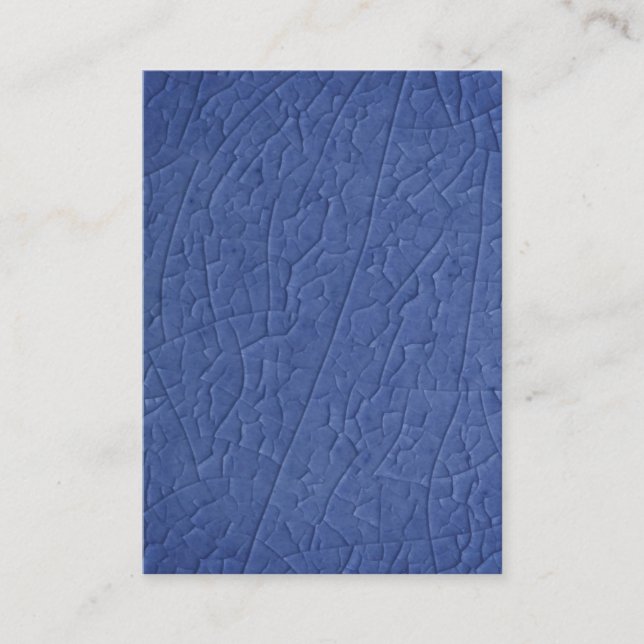 Tarjeta De Visita Azure stone Business Card (Anverso)