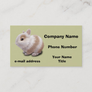Tarjeta De Visita Baby Bunny