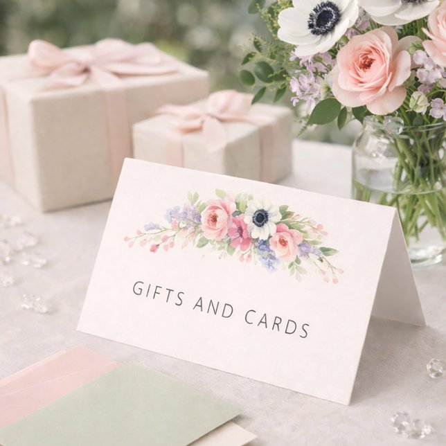 Tarjeta De Visita Baby in Bloom Sweet Floral Baby Shower (Subido por el creador)