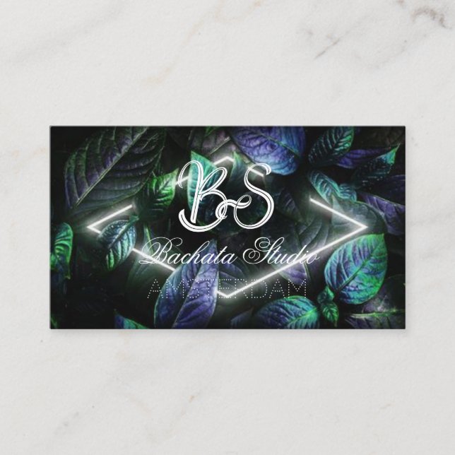 Tarjeta De Visita Bachata Studio (Anverso)