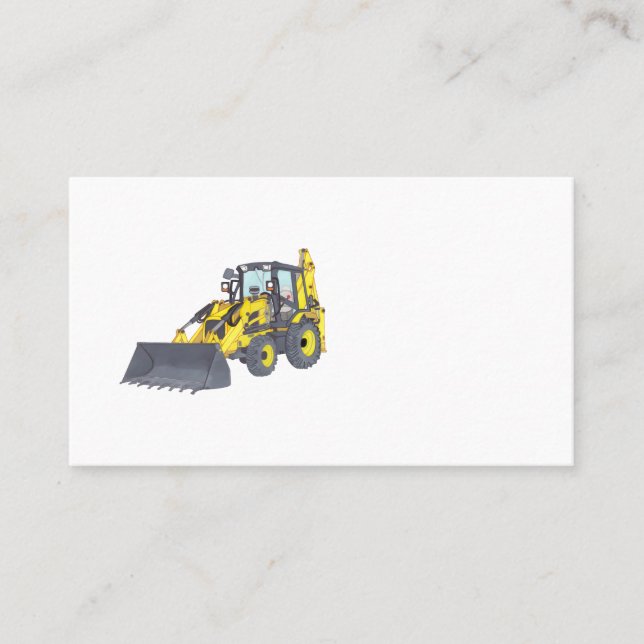 TARJETA DE VISITA BACKHOE (Anverso)