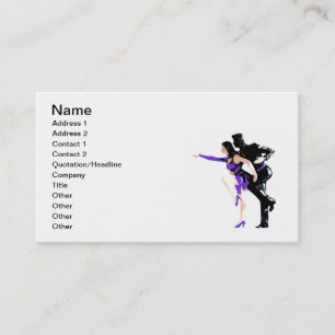 Tarjeta De Visita Bailarinas