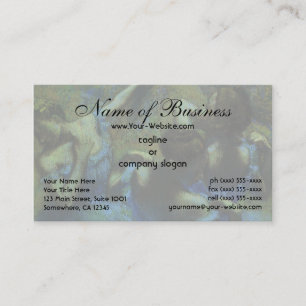 Tarjeta De Visita Bailarinas azules de Edgar Degas