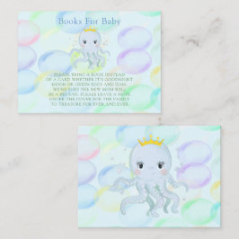 Tarjeta De Visita Bajo El Mar Príncipe Octopus Boy Books For Baby