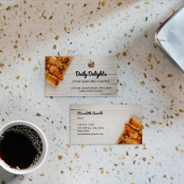 Tarjeta De Visita Bake Bakery Business | Cesta de pan caliente
