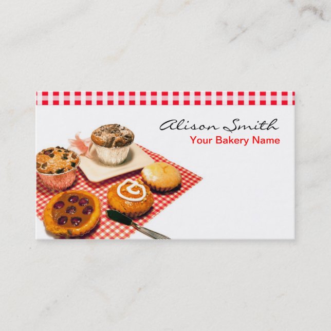 Tarjeta De Visita Bakery Business card (Anverso)
