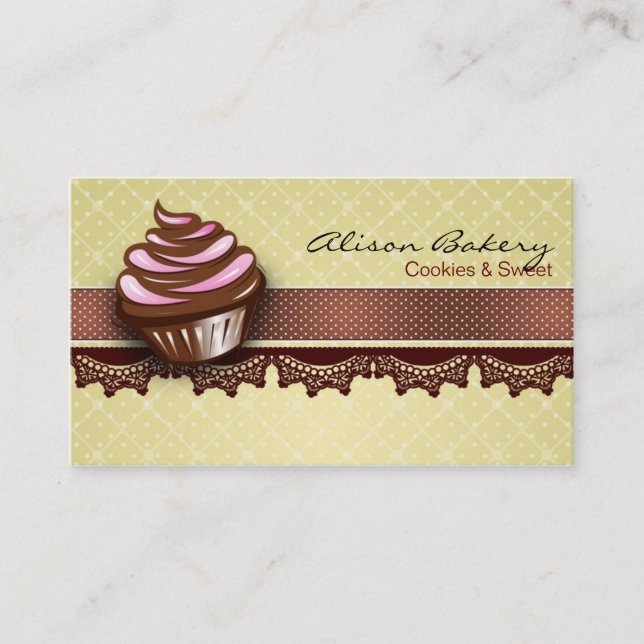 Tarjeta De Visita Bakery Business card (Anverso)