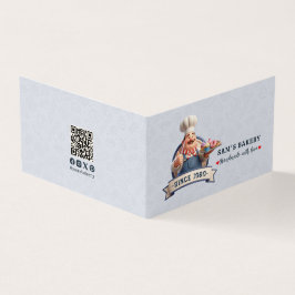 Tarjeta De Visita Bakery Store Pastry Chef Dessert Cake Baker Detail