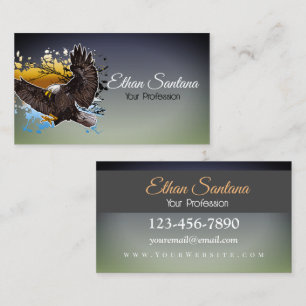 Tarjeta De Visita Bald Eagle