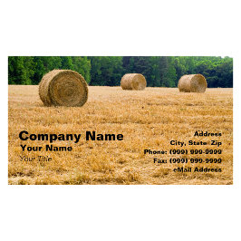 Tarjeta De Visita Bales de Hay