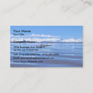 Tarjeta De Visita Ballena asesina