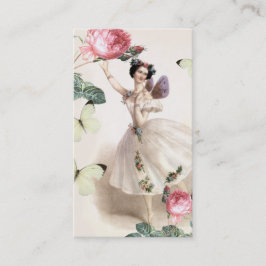 Tarjeta De Visita Ballerina Fairy Business Card