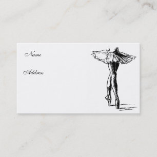 Tarjeta De Visita Ballet