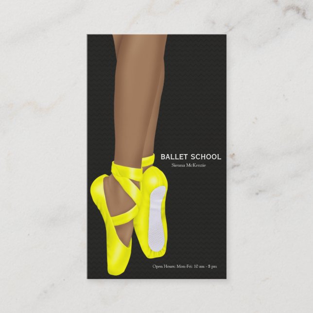 Tarjeta De Visita Ballet (Anverso)