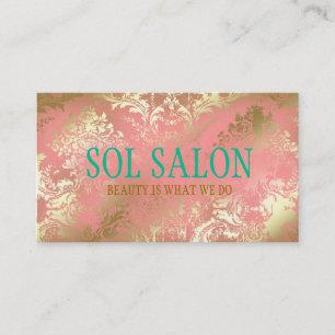 Tarjeta De Visita Balneario, salón o boutique del melocotón de 311