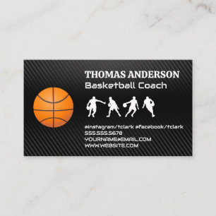 Tarjeta De Visita Baloncestistas   Deportes