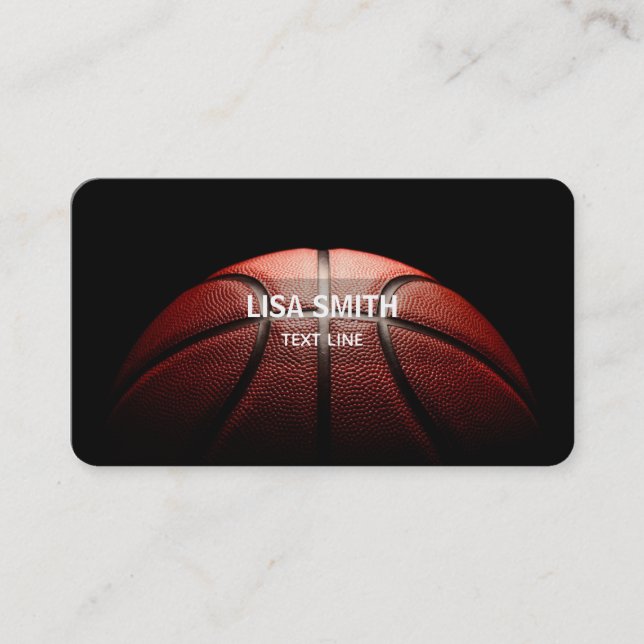 Tarjeta De Visita Baloncesto (Anverso)