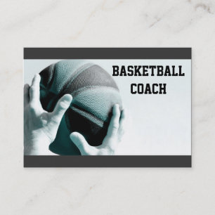 Tarjeta De Visita Baloncesto del vintage