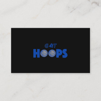Tarjeta De Visita Baloncesto Obtén Hoops