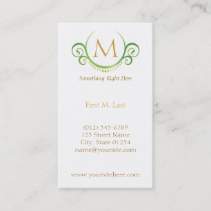 Tarjeta De Visita Bambú