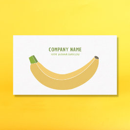 Tarjeta de visita Banana