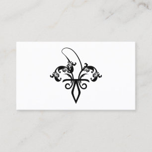 Tarjeta De Visita banana fleur de lis