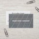 Tarjeta De Visita Banco comercial del panel solar (Anverso/Reverso In Situ)