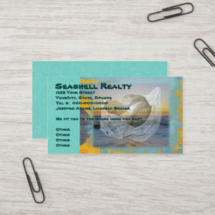 Tarjeta De Visita Bancos exteriores Maravilla y Surf de Carolina del