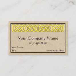 Tarjeta De Visita Banda Celtic Knotwork