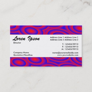 Tarjeta De Visita Banda central 06 - Resonar