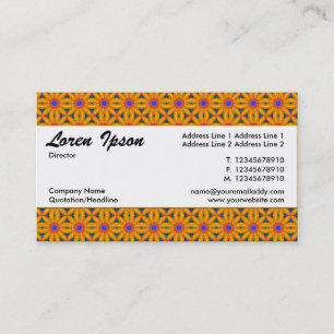 Tarjeta De Visita Banda central 070
