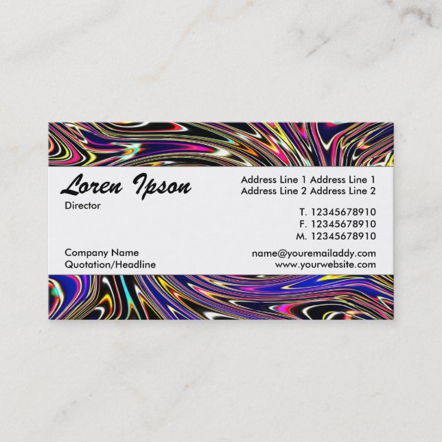 Tarjeta De Visita Banda central 07 - Resonato II (Anverso)