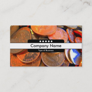 Tarjeta De Visita Banda central 5 puntos