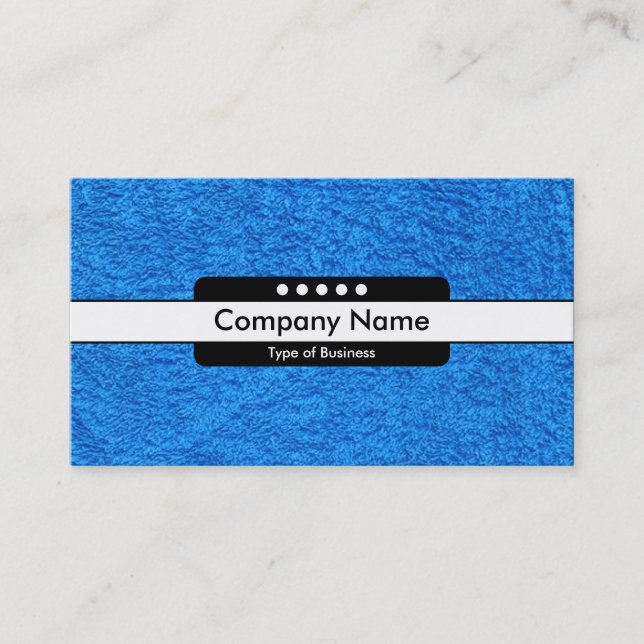 Tarjeta De Visita Banda central 5 puntos - Alfombra 02 (Anverso)