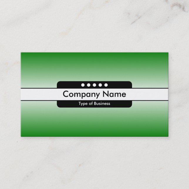 Tarjeta De Visita Banda central 5 puntos - Brillo horizonte 05 (Anverso)