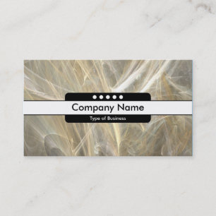 Tarjeta De Visita Banda central 5 puntos - Llama fractal