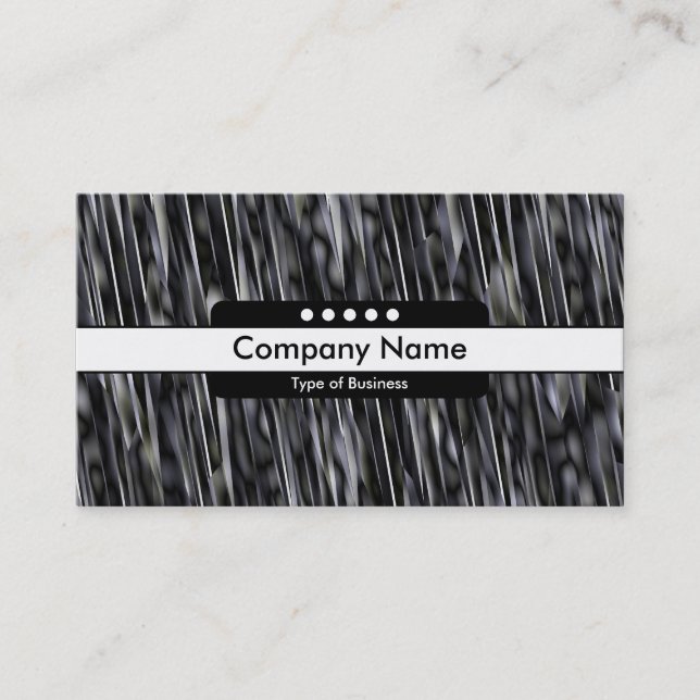 Tarjeta De Visita Banda central 5 puntos - Rock espacial 02 (Anverso)