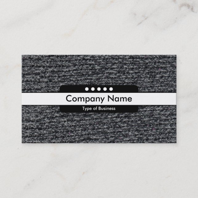 Tarjeta De Visita Banda central 5 puntos - Salto lúgubre 01 (Anverso)