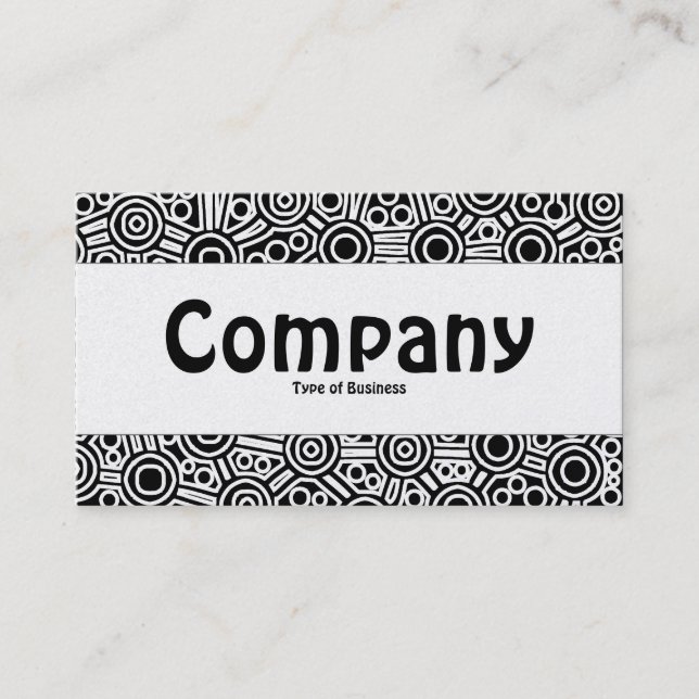 Tarjeta De Visita Banda central - Circuitos alienígenas II (tarjeta  (Anverso)