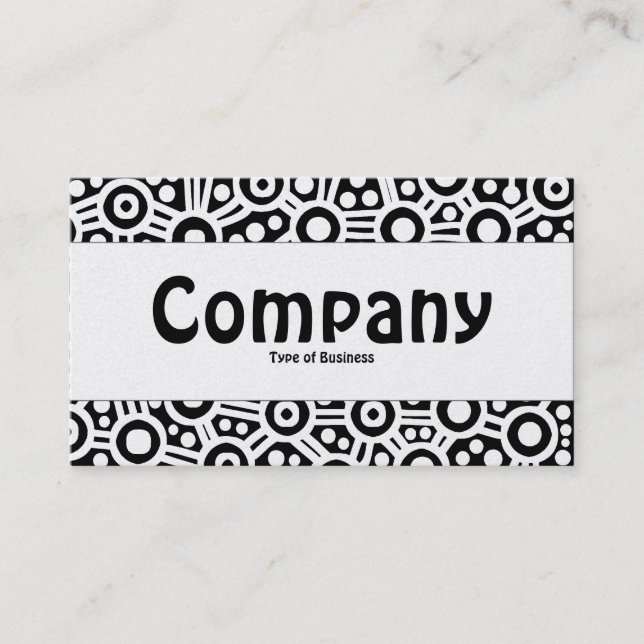 Tarjeta De Visita Banda central - Circuitos alienígenas (Tarjeta de  (Anverso)