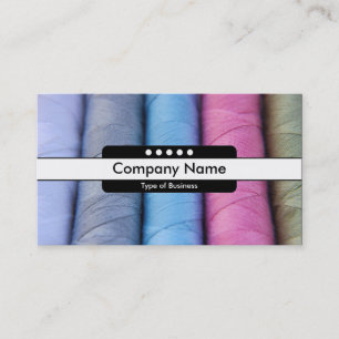 Tarjeta De Visita Banda central de 5 puntos - Reels of Cotton