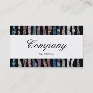 Tarjeta De Visita Banda central (de borde) - Bandas minerales