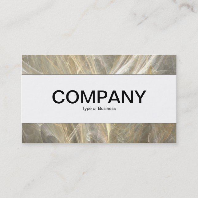 Tarjeta De Visita Banda central - Flame fractal (Anverso)