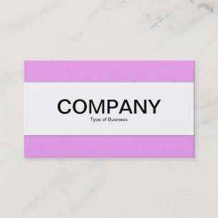 Tarjeta De Visita Banda central - Lilac Pintura de tela