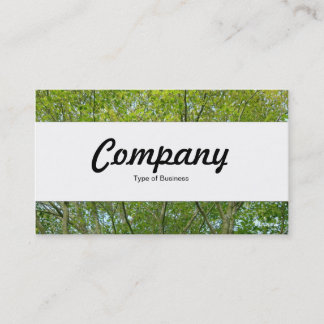 Tarjeta De Visita Banda central - Maple japonés